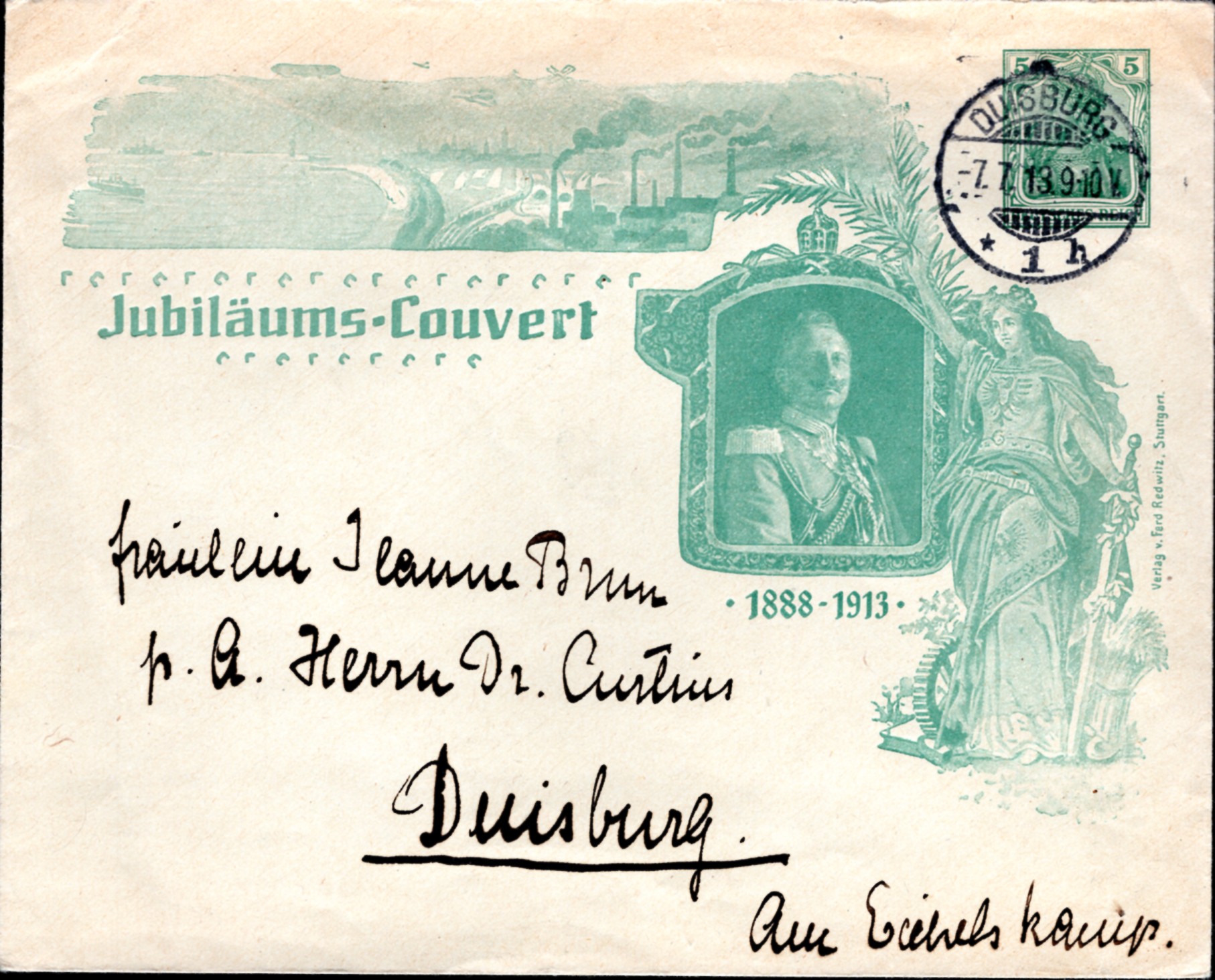 5 Pfg Germania Privatganzsache