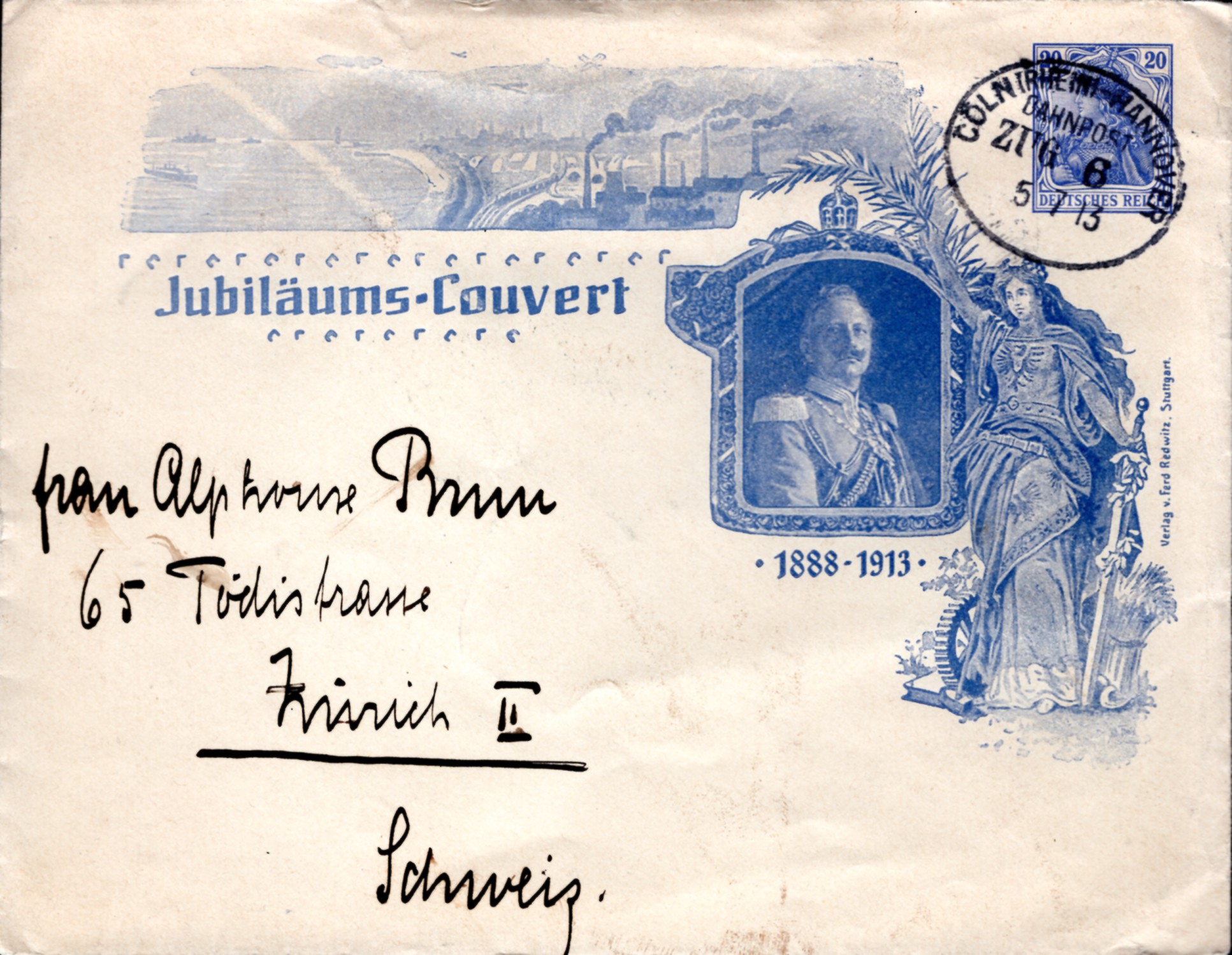 20 Pfg Germania Privatganzsache