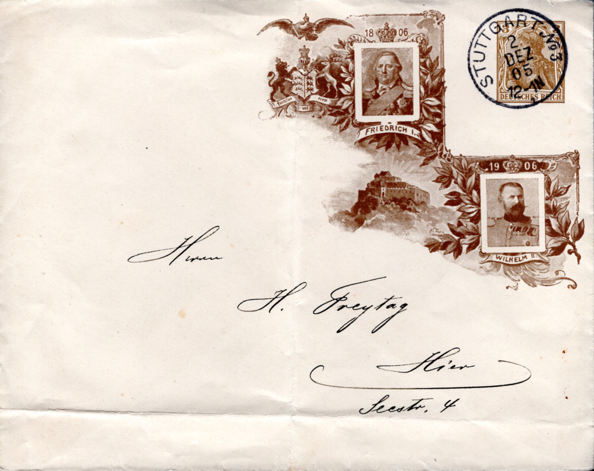 3 Pfg Germania Privatganzsache