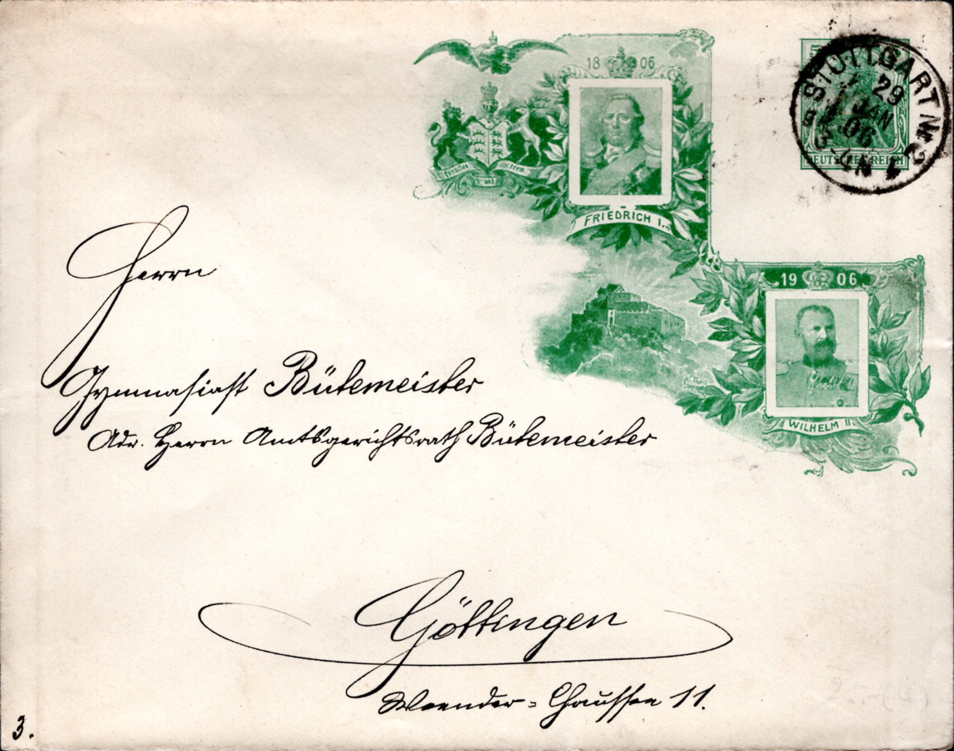 5 Pfg Germania Privatganzsache