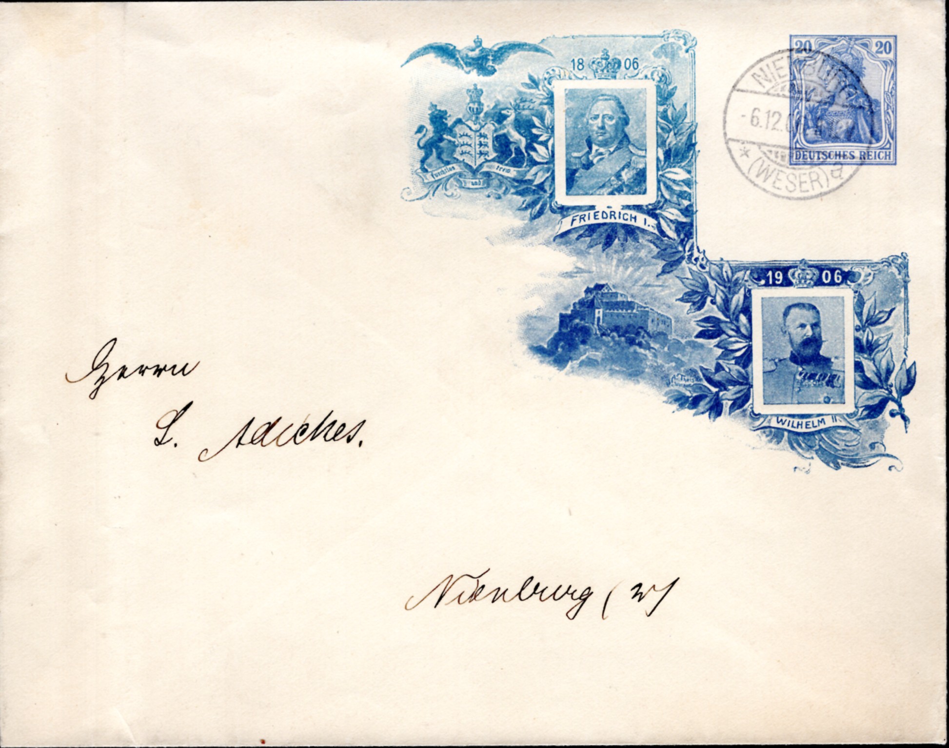 20 Pfg Germania Privatganzsache