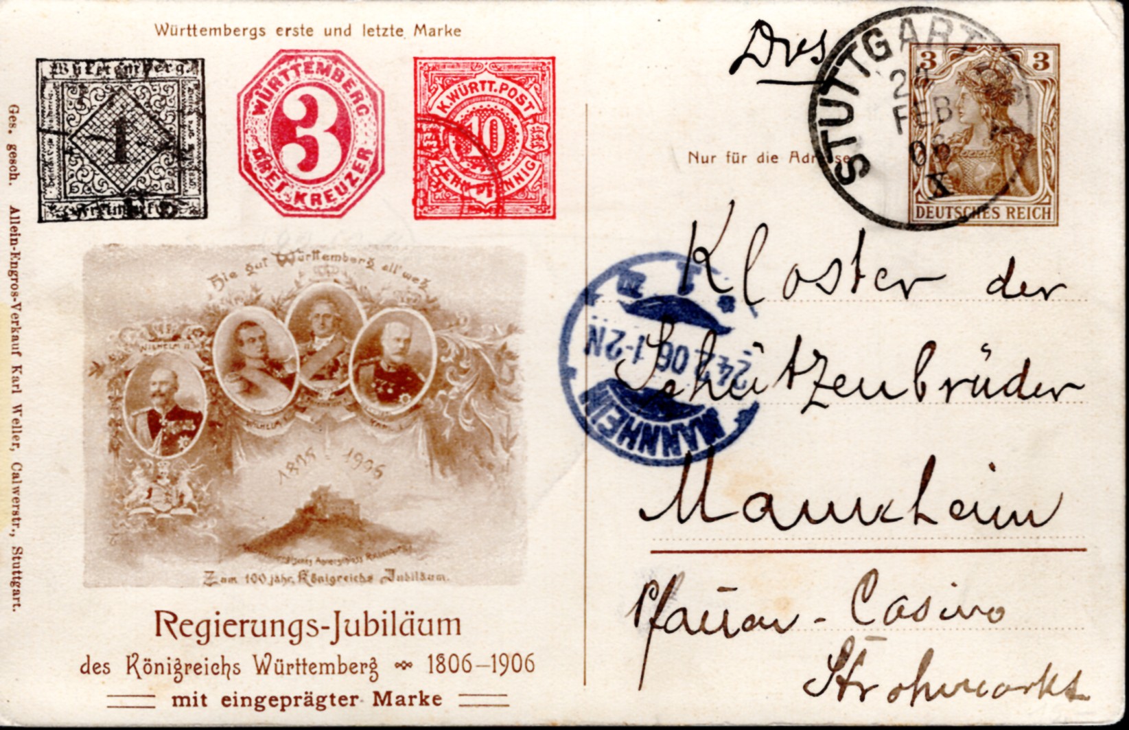 3 Pfg Germania Privatganzsache