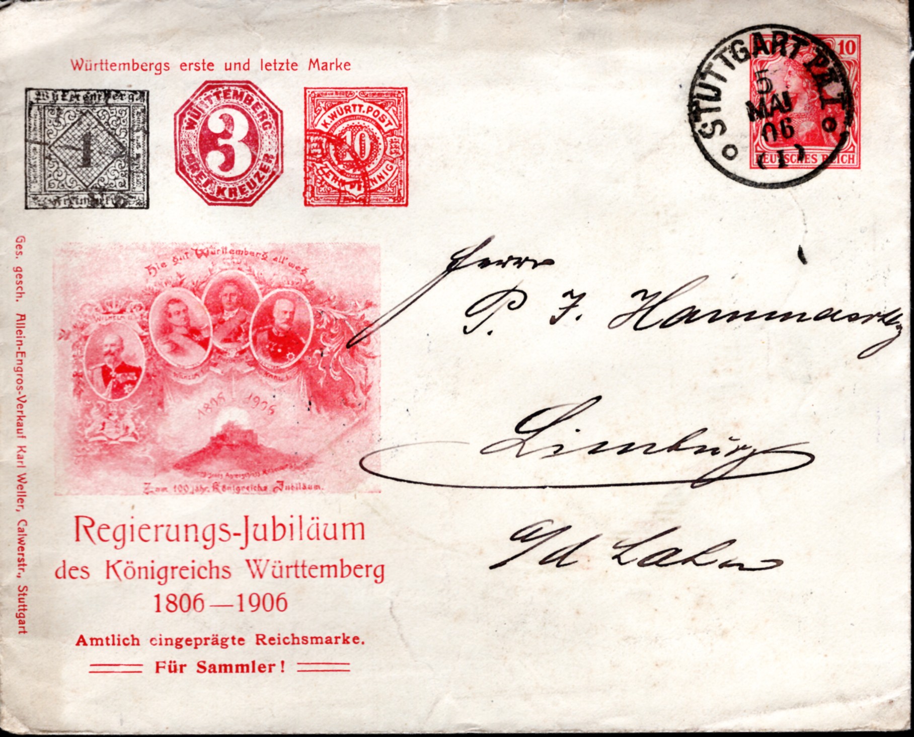 5 Pfg Germania Privatganzsache