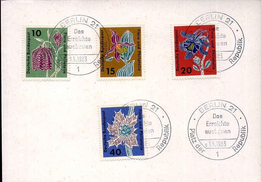 Das Erreichte ausbauen - Sonderstempel - Berlin