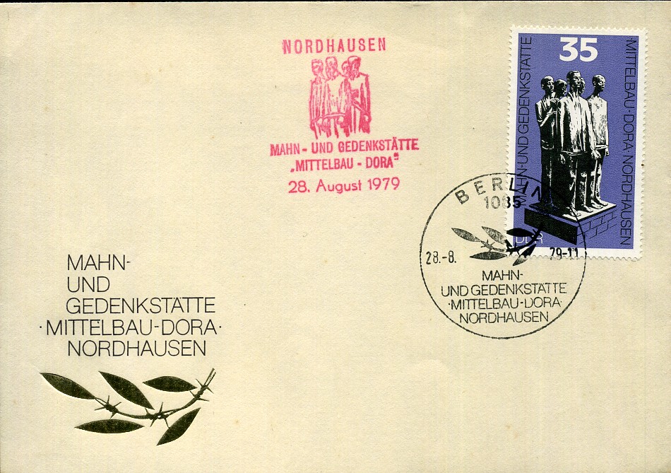 Mahn- und Gedenkstätte Mittelbau-Dora-Nordhausen - Ersttagsstempel - Berlin